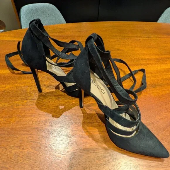 Aldo Unelilian Black Heel - Picture 4 of 5